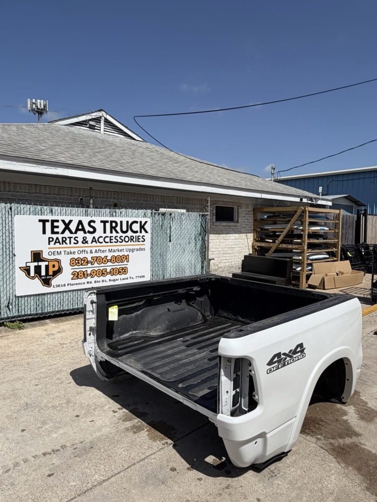 2019-2026 Ram 1500 Pickup Bed Pearl White SRW 5 ft 7 in Short Bed OEM Take-Off