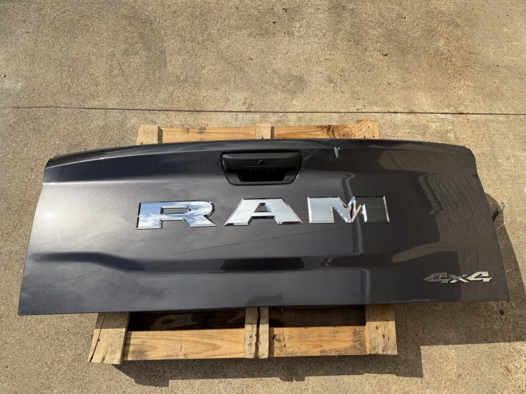 2019-2026 Ram 2500 3500 Tailgate Granite Crystal OEM Take-Off (Stock TG-078)