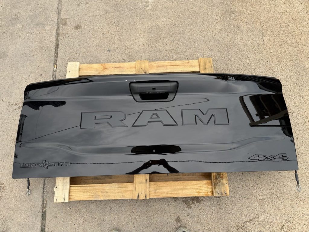 2019-2026 Ram 2500 3500 Tailgate Diamond Black OEM Take-Off