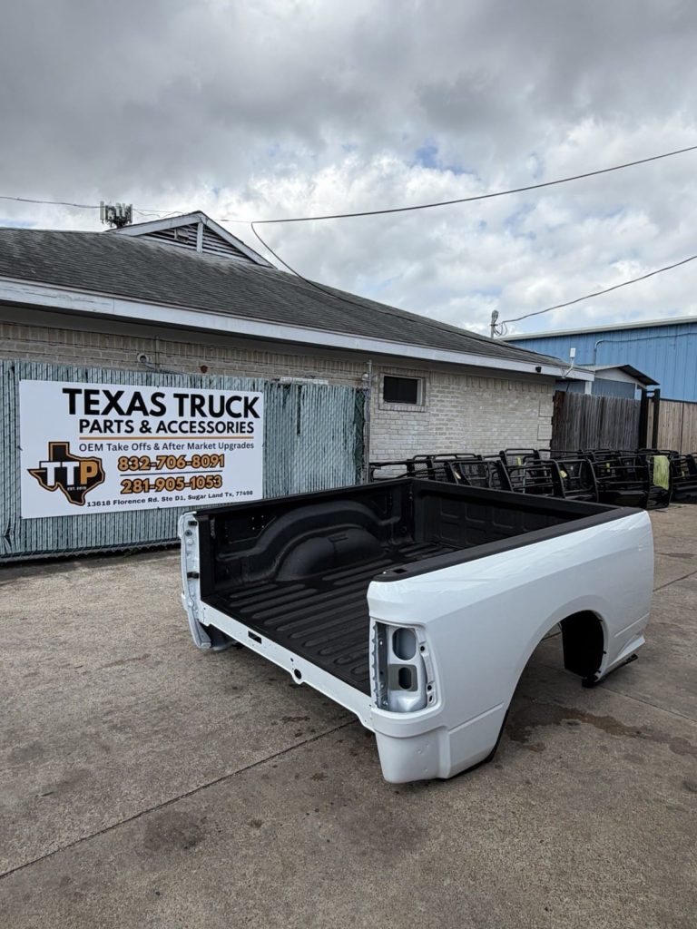 2019-2026 Ram 2500 3500 Pickup Bed Bright White SRW 6 ft 4 in Short Bed OEM Take-Off (Stock PB-119)