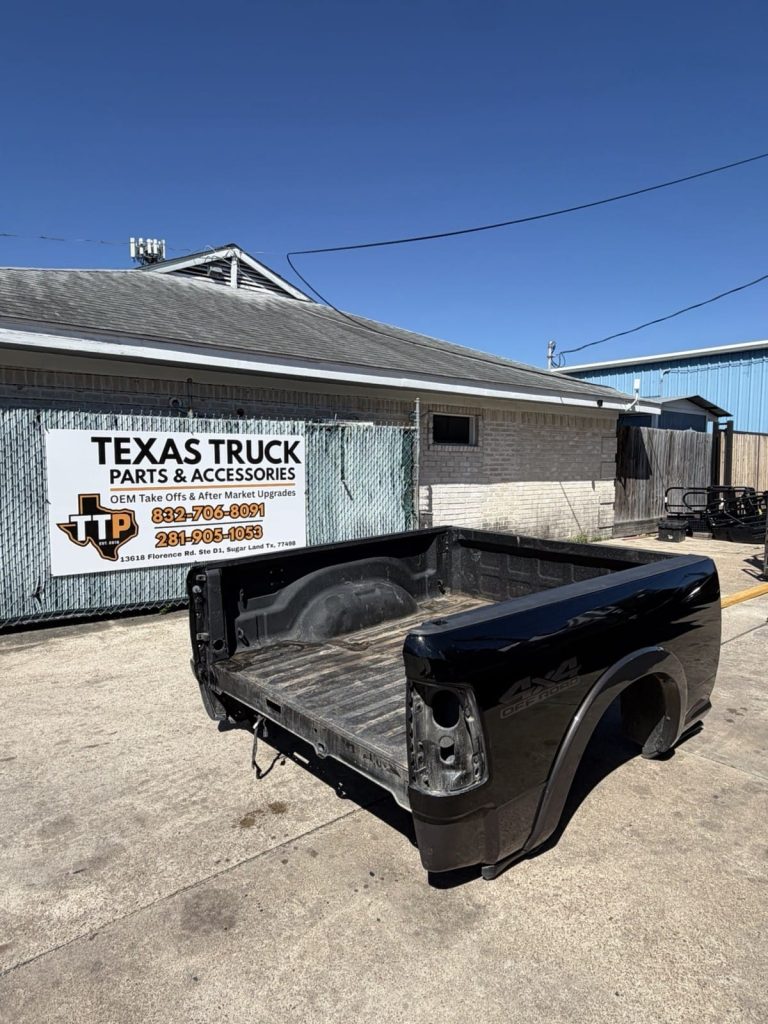 2019-2026 Ram 2500 3500 Pickup Bed Black & Brown Two-Tone SRW 6 ft 4 in Short Bed Laramie OEM Take-Off