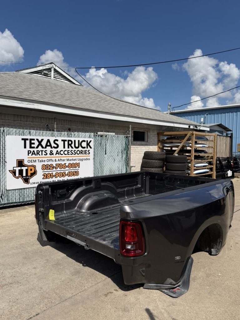 2019-2026 Ram 3500 Pickup Bed Granite Crystal DRW 8 ft Long Bed OEM Take-Off (Stock PB-073)
