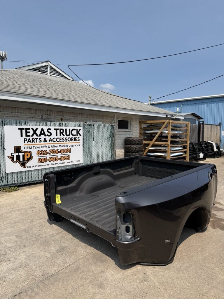 2019-2026 Ram 3500 Pickup Bed Granite Crystal DRW 8 ft Long Bed OEM Take-Off (Stock PB-078)