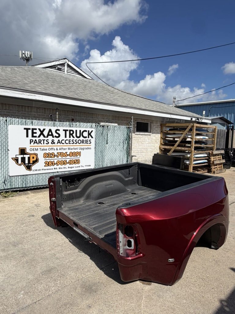 2019-2026 Ram 3500 Pickup Bed Velvet Red DRW 6 ft 4 in Short Bed OEM Take-Off