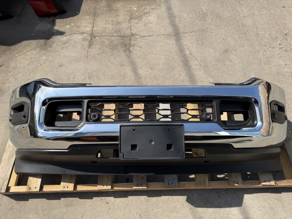 2019-2026 Ram 2500 3500 Front Bumper Chrome With Sensor Holes OEM Take-Off