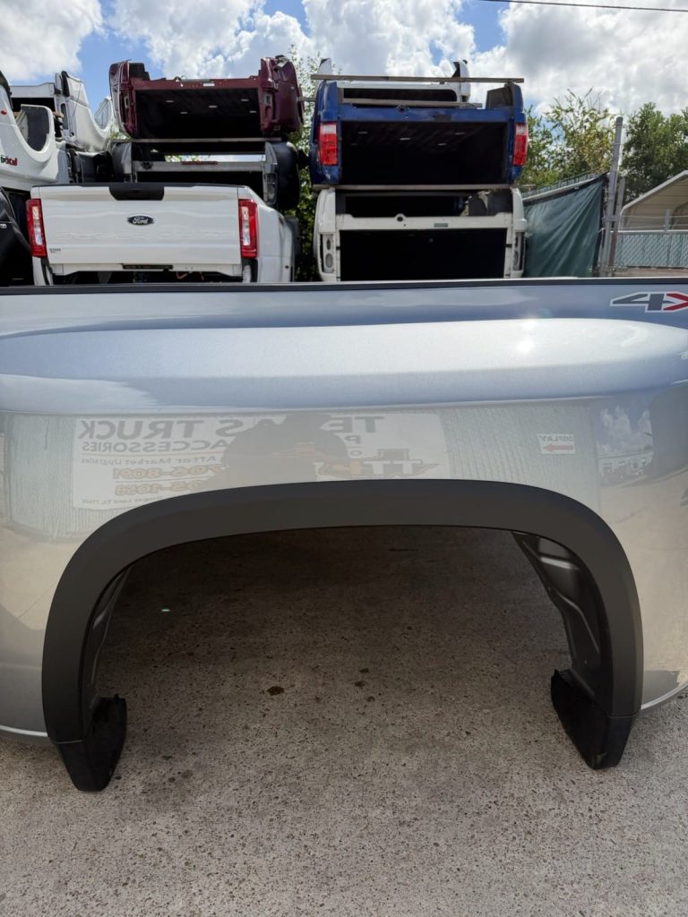 2020-2026 Chevrolet Silverado 3500HD Pickup Bed Silver DRW 8 ft Long Bed OEM Take-Off (Stock PB-069)
