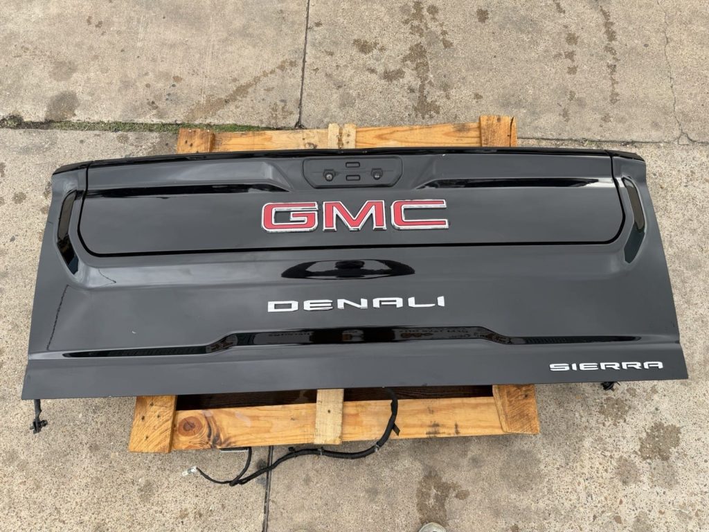 2020-2026 GMC Sierra 2500HD 3500HD Tailgate Black Denali OEM Take-Off