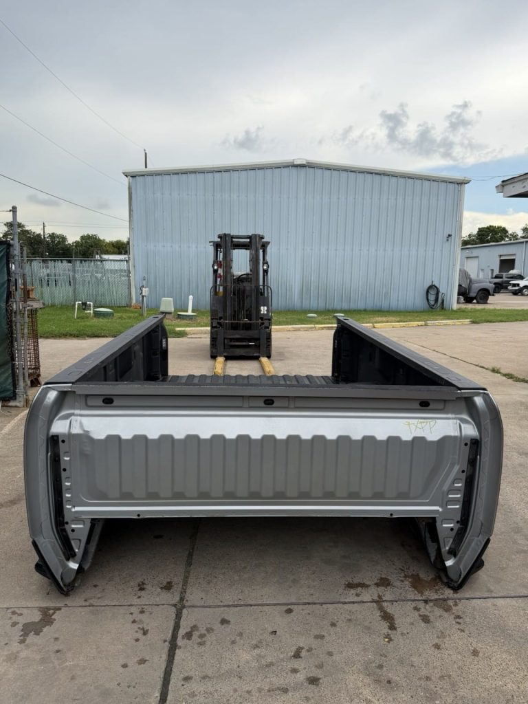 2020-2026 GMC Sierra 3500HD Pickup Bed Sterling Metallic DRW 8 ft Long Bed OEM Take-Off (Stock PB-070)