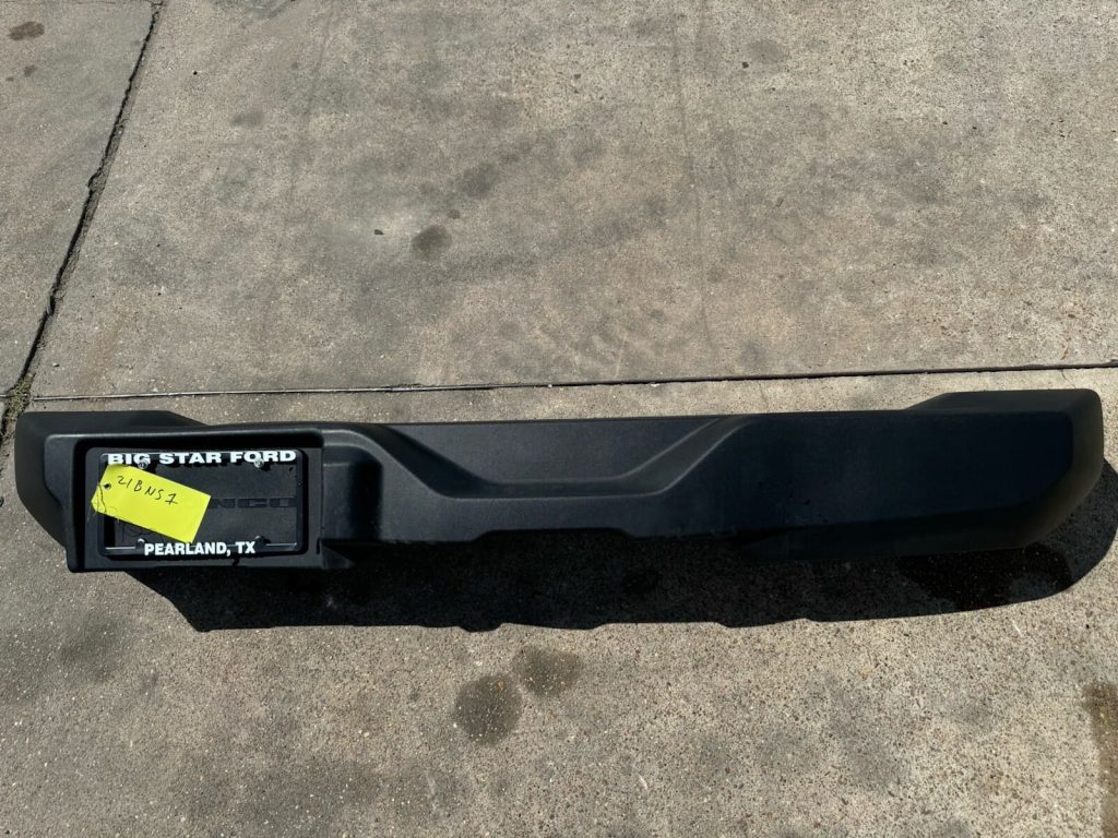 2021-2024 Ford Bronco Rear Bumper No Sensor Holes OEM Take-Off