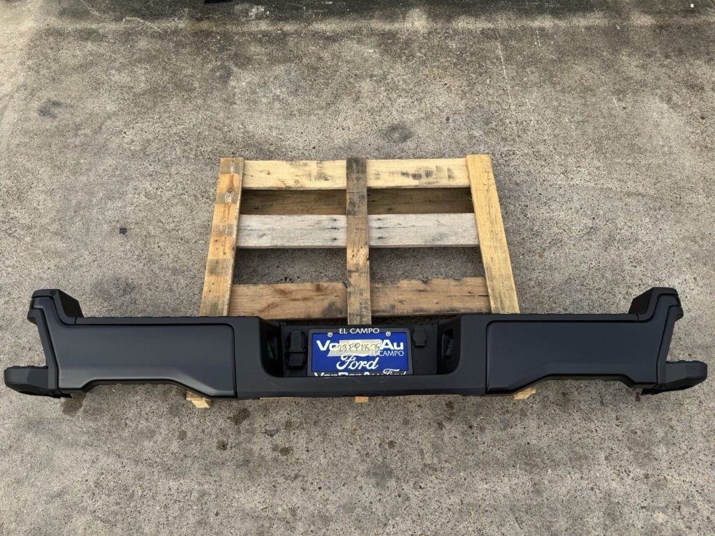 2023-2026 Ford F-250 F-350 F-450 Super Duty Rear Bumper Primed No Sensor Holes OEM Take-Off (Stock RB-101)