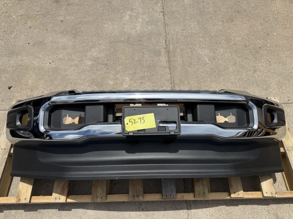 2023-2026 Ford F-250 F-350 Super Duty Front Bumper Chrome Fog Light Openings OEM Take-Off (Stock FB-130)