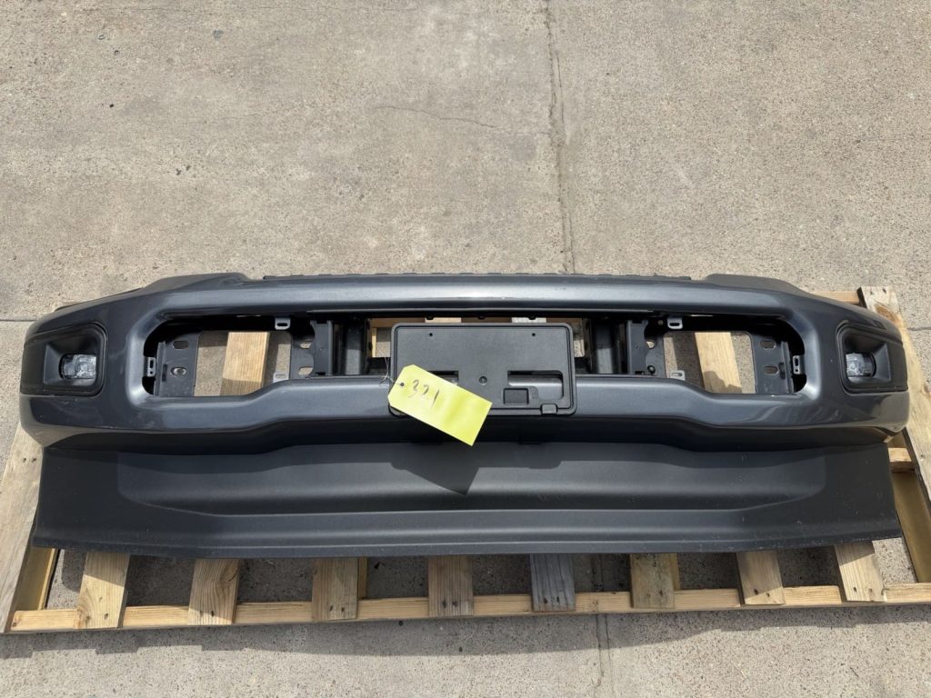 2023-2026 Ford F-250 F-350 Super Duty Front Bumper Carbonized Gray OEM Take-Off (Stock FB-125)