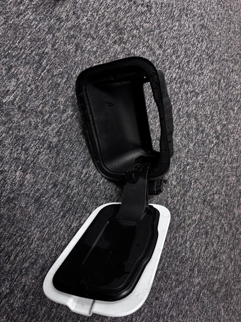 2023–2025 Ford Super Duty Fuel Filler Door White OEM F250 F350 F450 Gas Cap Cover