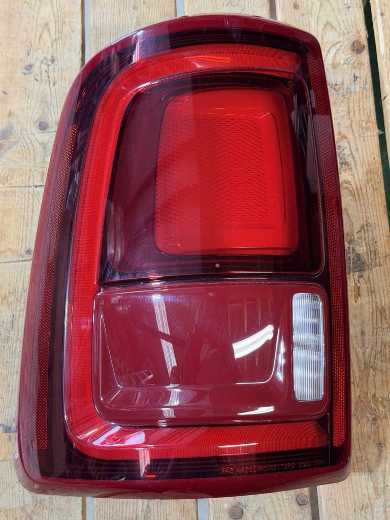 2025-2026 Ram 2500 3500 Tail Light LH Driver Side Halogen BLIS OEM Take-Off