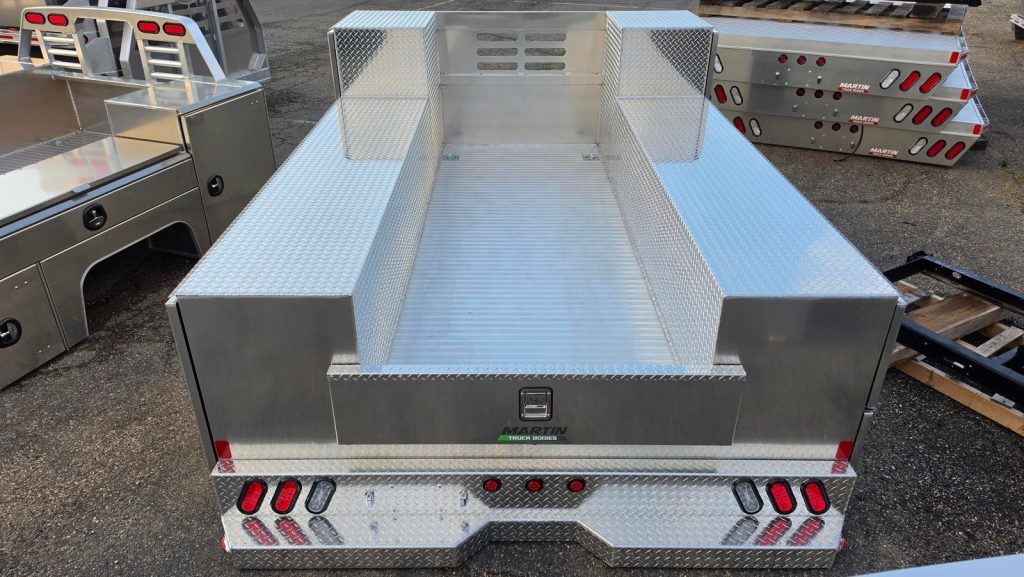 98″ X 134″ HFSB DRW 84″ C/A, Aluminum, w/ 57″ Tall Front Compartments, Fits Ford/GM/Dodge (2229)