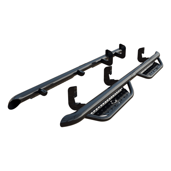 New Ranch Hand Legend 4-Step Running Steps — Silverado, Sierra 1500, 2500, 3500 Crew, RSC071C1B4S