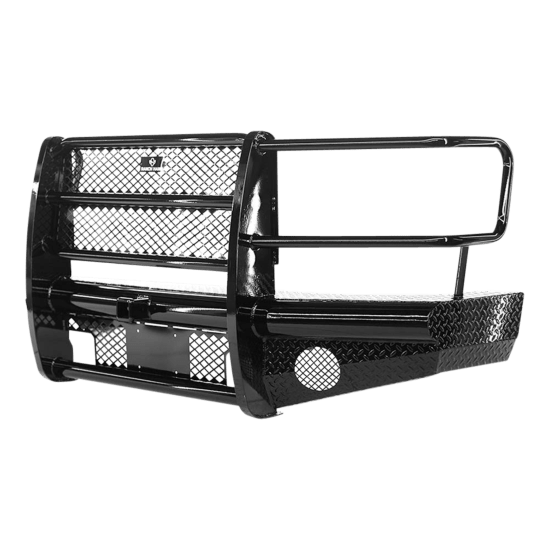 New Ranch Hand Legend Front Bumper with Grille Guard — GMC Sierra 2500 HD, 3500 HD, FBG111BLR