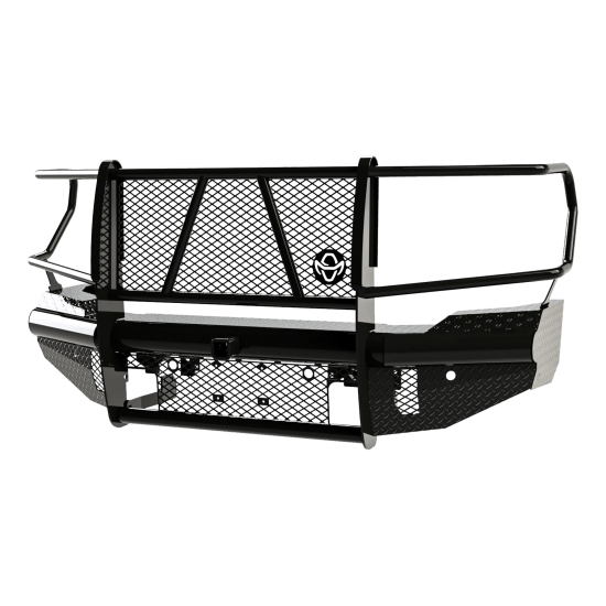 New Ranch Hand Legend Front Bumper with Grille Guard — GMC Sierra 2500 HD, 3500 HD, FBG201BLR