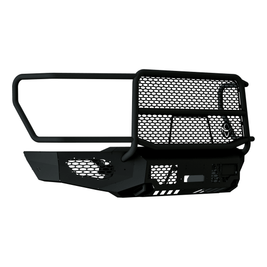 New Ranch Hand Midnight Front Bumper with Grille Guard — Ford F-150, MFF24HBM1