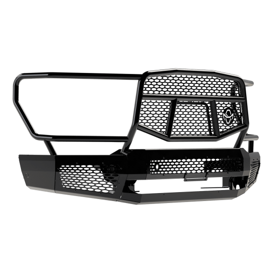 New Ranch Hand Midnight Front Bumper with Grille Guard — Ford F-150, MFF21HBM1