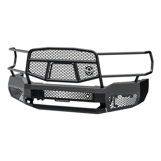 New Ranch Hand Midnight Front Bumper with Grille Guard — Ram 2500, 3500, MFD191BM1