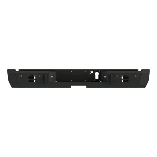 New Ranch Hand Midnight Rear Bumper — Ford F-150 with Side Exhaust, MBF24HBMSL