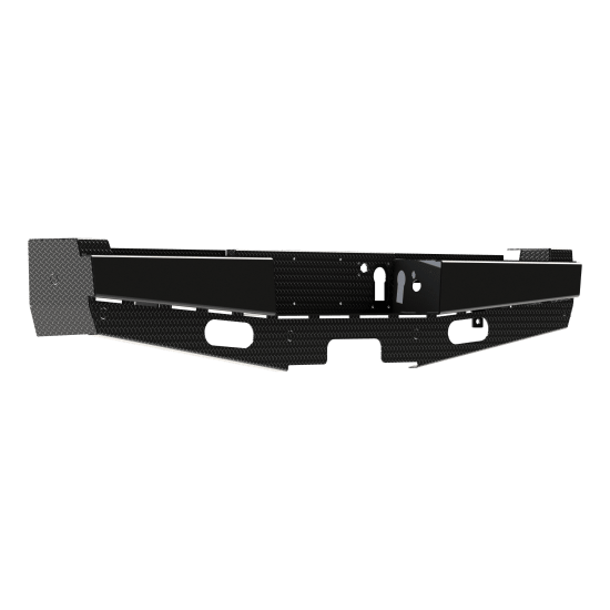 New Ranch Hand Sport Rear Bumper — Ford F-150 with Side Exhaust, SBF24HBLSL