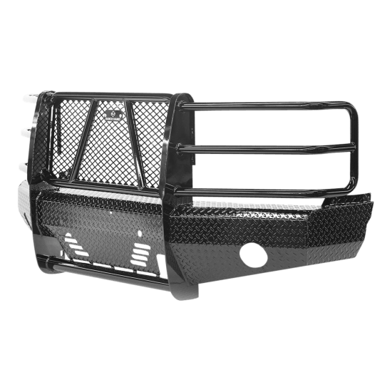 New Ranch Hand Summit Front Bumper with Grille Guard — Silverado 2500 HD, 3500 HD, FSC151BL1