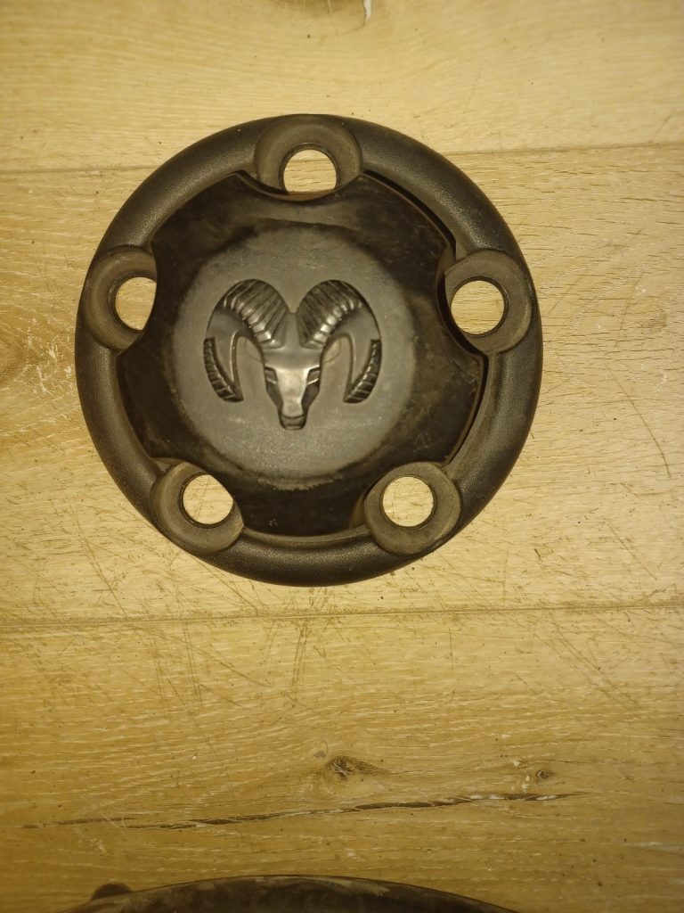 OEM Dodge Ram 1500 Black Wheel Center Cap 52038266 1994-2001 Hub Cap OEM 1PC