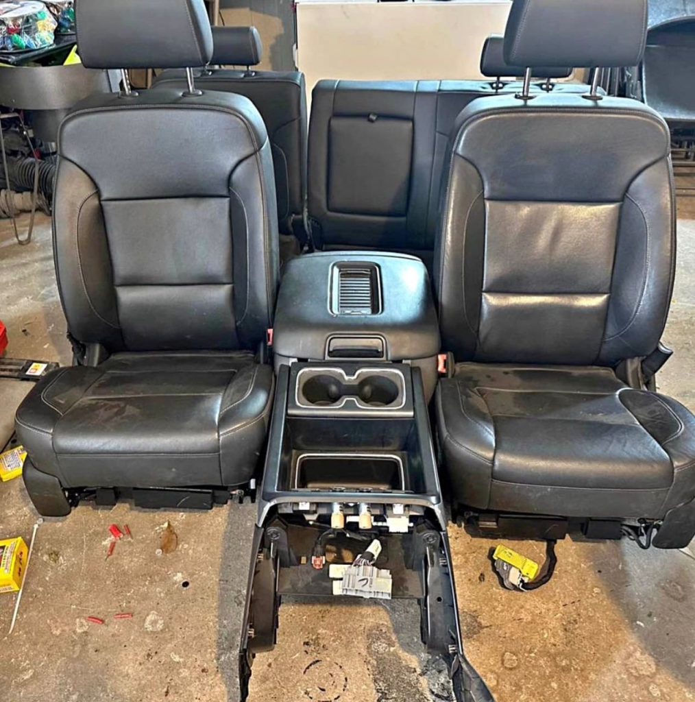 Used 2014-2018 Chevrolet Silverado Seats Black