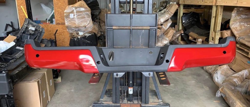 2017-2019 Ford F-250 F-350 Super Duty Rear Bumper OEM Take-Off