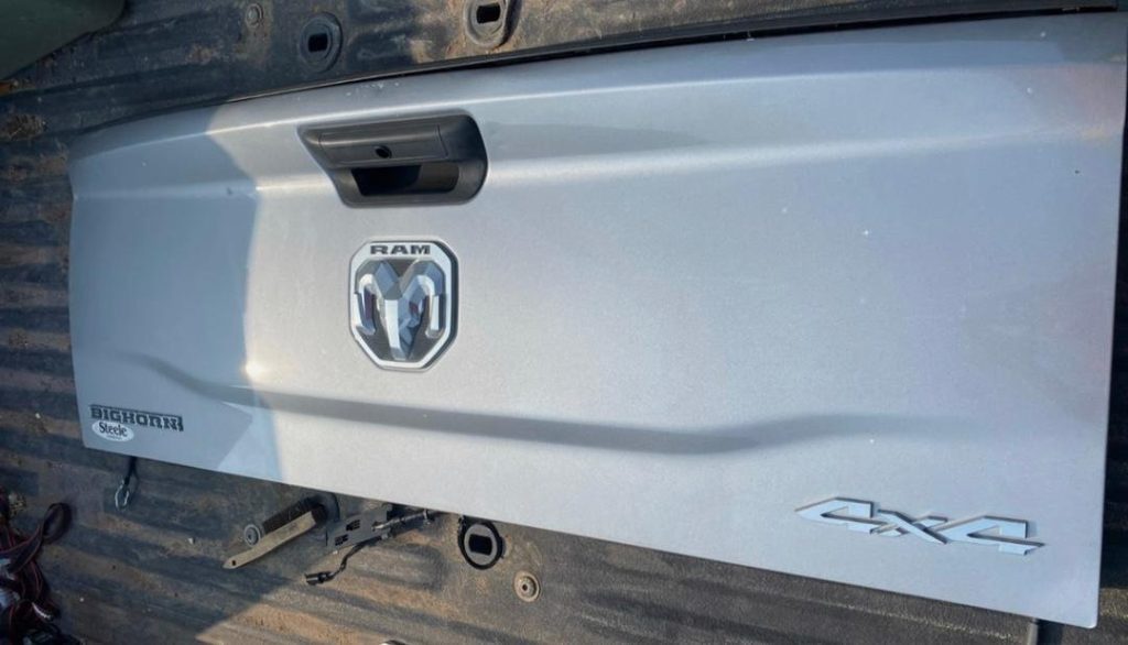 2019-2024 Ram 3500 4500 Tailgate Silver OEM Take-Off