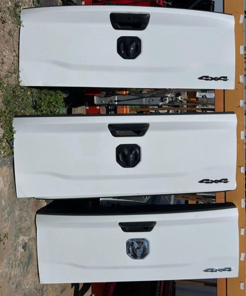 2019-2024 Ram 3500 4500 Tailgate White OEM Take-Off